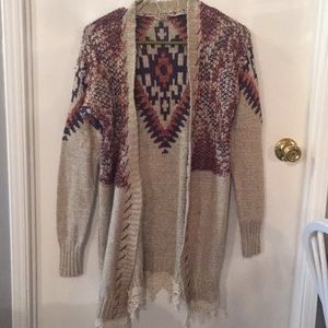 Gimmicks cardigan size small